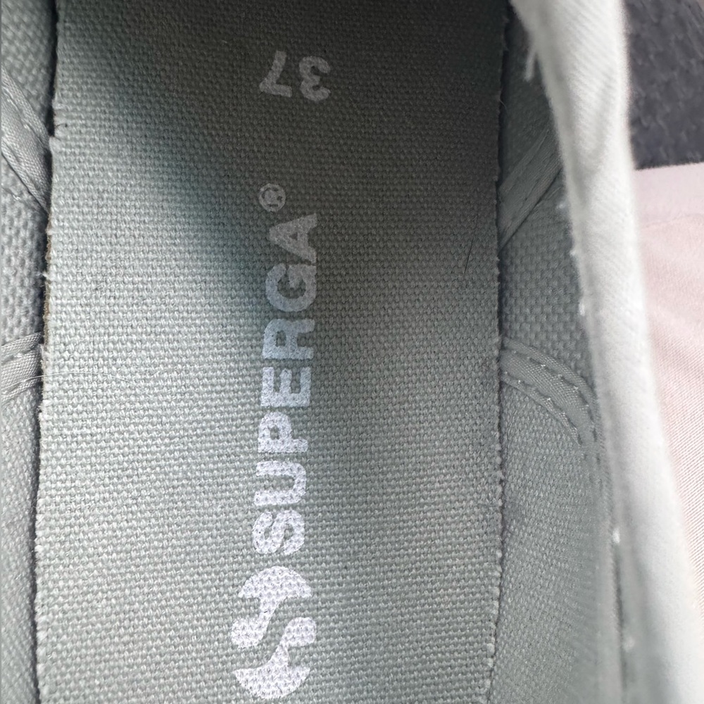 NEW Superga Women’s 2750 Cotu Classic sneaker in Light Mint Green Sz 37 (US 6.5) - Picture 5 of 6